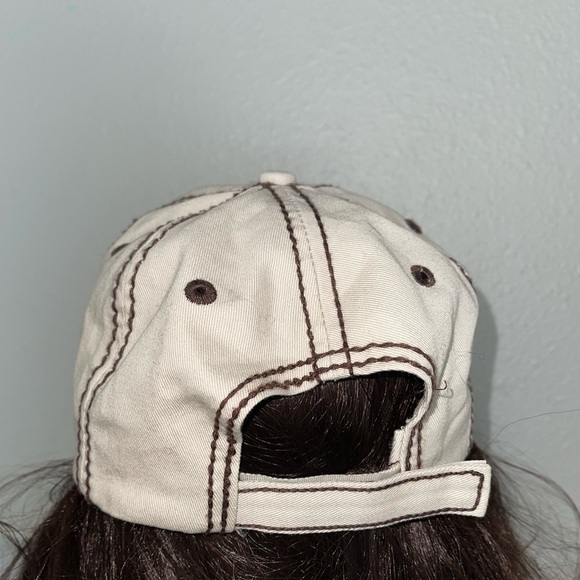 Ford Super Duty Beige Cap with Deer Skull Design - Picture 6 of 9